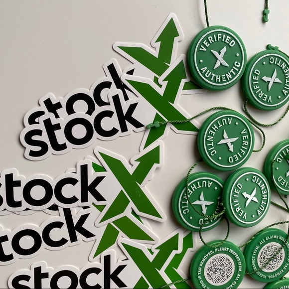 StockX Accessories Set Authentic Stockx Uncut Tag And Sticker